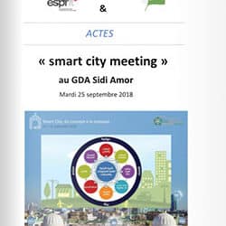 Rapport Smart City au GDA Sidi Amor