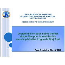 Le potentiel en EUT de Borj Touil 