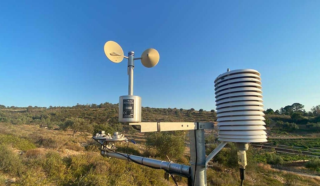 Installation d’une station météo sur le site du GDA