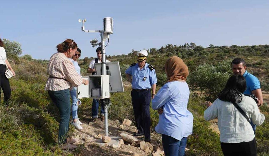 Prévention des incendies : réunion d’information sur la station météo installée au GDA Sidi Amor