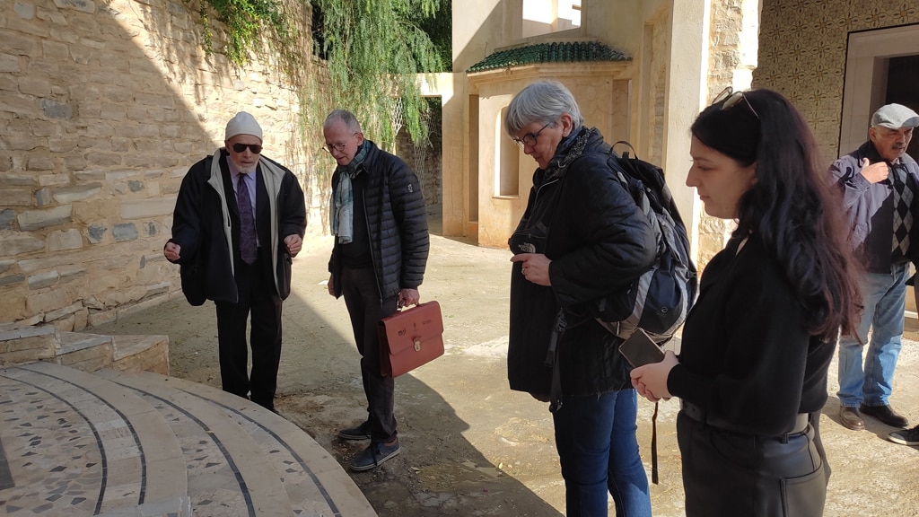 visite de Serge Miquel au GDA Sidi Amor Tunisie