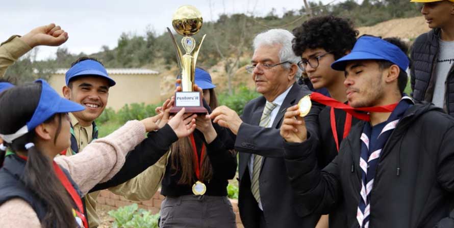 Enfants et Adolescents en Green School Sidi Amor : Module Eau ». Avec le Soutien de la fondation Hanns Seidel